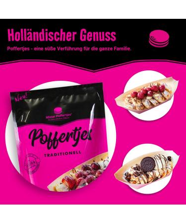 MISTER POFFERTJES Pancake Mix - Authentic Dutch Mini Pancakes for Home | Pack of 2 | International Shipping - Buy Online on GoSupps.com