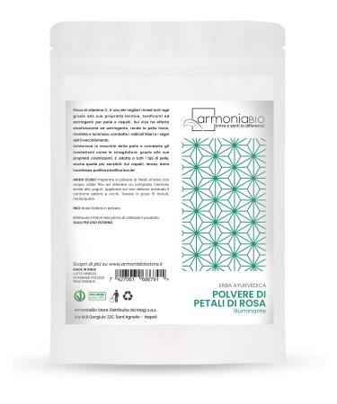 Rosa petalis powder - ArmoniaBio