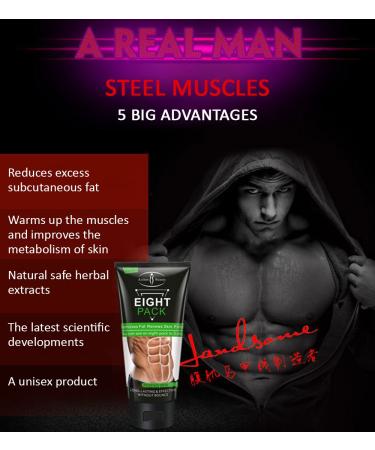 AICHUN BEAUTY Abdominal Muscle Cream 170g - Anti Cellulite, Slimming & Fat Burning for Men & Women - Buy Online on GoSupps.com