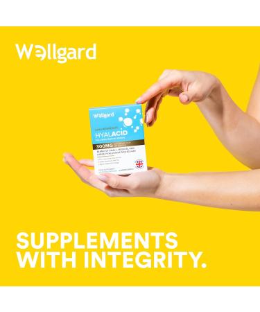 Wellgard Vegan Hyaluronic Acid Supplements | 50-3000 DA | Made in UK - Buy Online on GoSupps.com