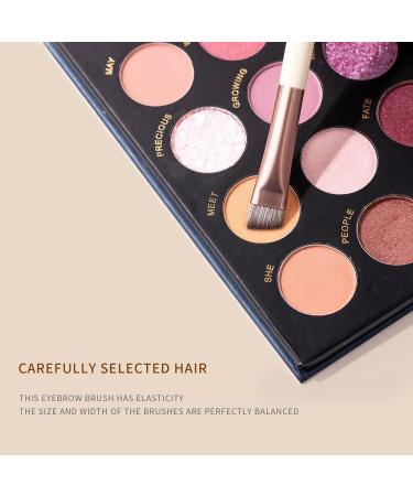 Premium Eyeshadow Brush - Precision Kabuki Eye Makeup Brush for Smokey Eyes & Eyebrow Definition | International Shipping Available - Buy Online on GoSupps.com