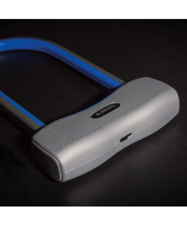 Buy ABUS 770A SmartX Bluetooth Bicycle Lock with Alarm & Holder - Top Security Level 15 - 23 cm Blue - International Shipping Available - Buy Online on GoSupps.com