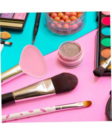 Travel Makeup Brush Holder - Silicone Kabuki & Foundation Brush Cover - Pink - 7x5x3.8CM - International Shipping Available - Buy Online on GoSupps.com