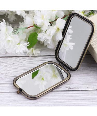 Womens Purse Compact Mirror for Purse For Women Pocket Mirror Vintage Hand Mirror Double Sided Vintage Compact Mirror Womens Wallets Folding Pocket Mirror Miss Mini Dressing Table - Buy Online on GoSupps.com