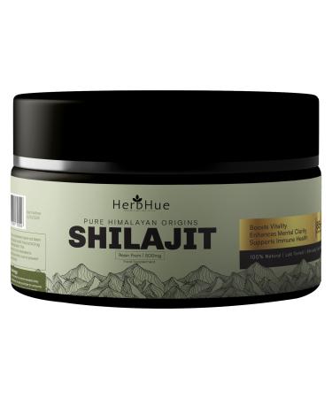 Shilajit Resin Original Himalayan Shilajit 50g - Elite Standard 100% Pure Rich in Fulvic & Humic Acid Minerals Immune System & Vitality Booster Vegan