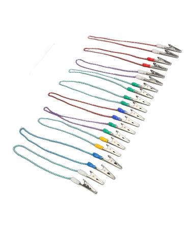 Stainless Steel Bib Holder Clips - Double Head Napkin Clips for Dentistry | Easy to Clean & Sterilize - Buy Online on GoSupps.com