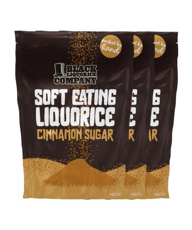 Black Liquorice Company - Soft Eating Cinnamon Sugar 3 x 165g