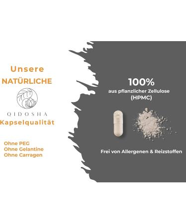 Qidosha Nattokinase Capsules - 2800 FU Vegan GMO-Free Soybeans 240 pcs No Vitamin K2 - Highest Enzyme Activity - Buy Online on GoSupps.com