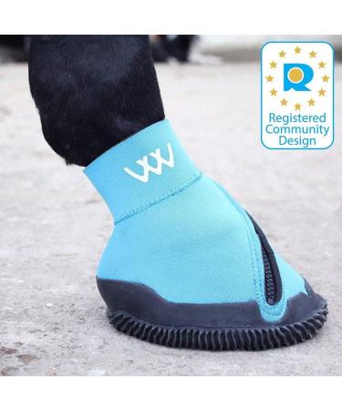 Buy Woof Wear Medical Hoof Boots - Close Fitting Blue Hoof Boots for Horses | International Shipping - Buy Online on GoSupps.com