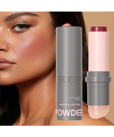 Cream Blush Stick Double-Ended Face Blush Face for Women For Beginners Busy Professionals Travel Office Weekend Look Outing Vacation Romantic Evening - Buy Online on GoSupps.com