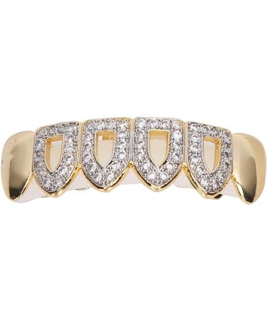 Teeth Brace No Odor Metal Teeth Brace Durable for Lower Teeth Concerts Upper Teeth Hip Hop Fashion Shows - Buy Online on GoSupps.com