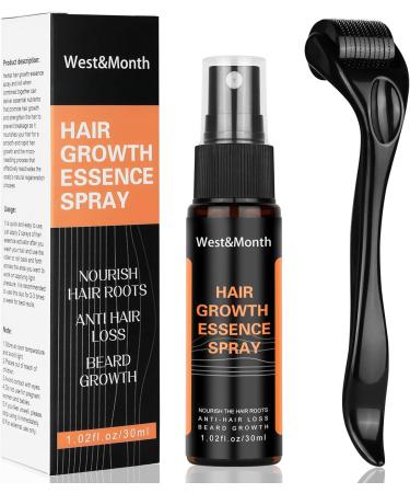 LOPHE Hair Growth Spray Derma Roller and Hair Growth Serum Kit for Hair Anti Loss Thickening Regrowth Hair Growth Oil Spray Stimulate Beard and Hair Growth Hair Thickening Products for Men Women - Buy Online on GoSupps.com