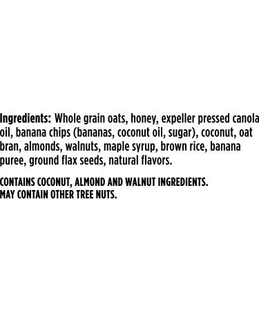 Bear Naked Granola Banana Nut - Non-GMO, Vegetarian, 4.5lb Case (6 Count) | Healthy Snack - Buy Online on GoSupps.com