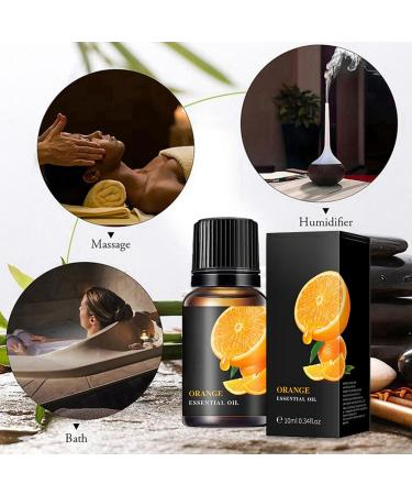 Orange Oil - Sweet Orange Essential Oil for Massage Diffuser Skin Hair & Candle Making - Buy Online on GoSupps.com