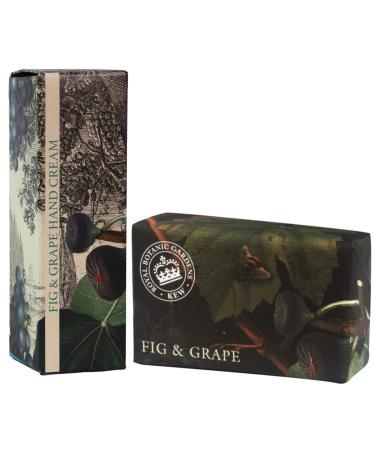 Royal Botanic Gardens KEW Hand Cream & Shea Butter Set - Fig & Grape
