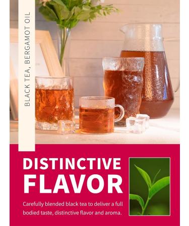 TeeLux Decaf Earl Grey Iced Tea Bags - 30 Family Size Tea Bags, Decaffeinated Black Tea with Natural Bergamot Flavor - 30 Count (Pack of 1) - Buy Online on GoSupps.com