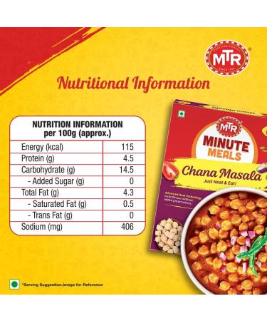 MTR RTE CHANNA MASALA 300g - Buy Online on GoSupps.com