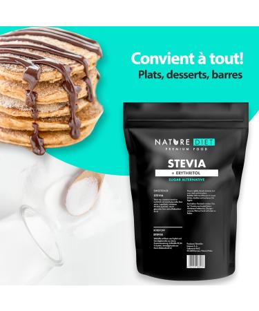 Nature Diet - Stevia Sweetener 1000g | Natural Sweetener | Low Calorie | Sugar Replacement - Buy Online on GoSupps.com