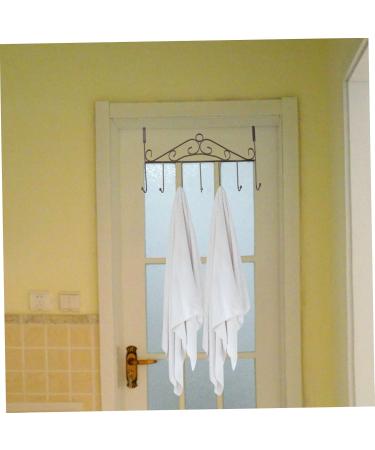 Alipis 2pcs Door Hook Wall Mounted Clothes Hanger Metal Hangers Key Wall Mounted Hooks Kitchen Door Hat - Buy Online on GoSupps.com
