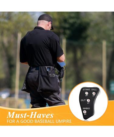 Deekin 4 Wheel Umpire Indicator | Baseball & Softball Clicker for Balls, Strikes, Outs & Innings - Buy Online on GoSupps.com