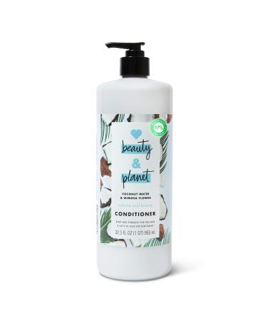 Love Beauty And Planet Volume and Bounty Thickening Conditioner Hair Thickener for Fine Hair Coconut Water and Mimosa Flower Silicone-Free, Vegan, Volume Hair Products 32.3 oz 32 oz Conditioner