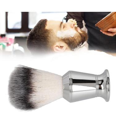 Sonew Razor Brush for Men - Stainless Steel Beard Brush & Mustache Trim Tool Foam & Residue Remover for Home Salon Fine Synthetic Bristles - Buy Online on GoSupps.com