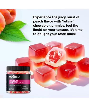 Calcium Citrate Filled Vegan Omega 3 Gummies for Women Calcium Citrate 1000mg with Algae Omega 3 1000mg - Buy Online on GoSupps.com