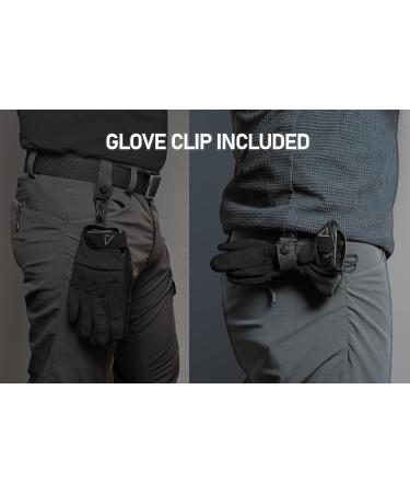 Ace Schakal Tactical Outdoor Gloves | Touchscreen Airsoft Paintball & Shooting Sports | Sizes S to XXL - Black - Buy Online on GoSupps.com