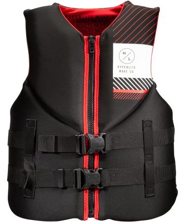Hyperlite Indy CGA Wakeboard Vest Mens Sz S Black/Red