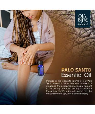 Palo Santo Essential Oil 20ml - Premium Therapeutic Grade for Aromatherapy Meditation & Energy Cleansing | Holistic Skin Care - Buy Online on GoSupps.com