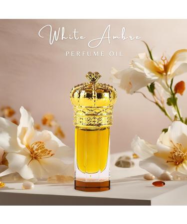 ARABIAN PERFUMES & OILS White Ambre Perfume Oil - Floral Luxurious Fragrance Oil for Men and Women - Travel Size Perfume 0.10 Fl. Oz. - Buy Online on GoSupps.com