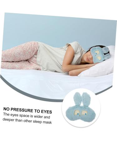 Didiseaon Cute Rabbit Eye Mask - Plush Blindfold & Fuzzy Sleeping Eye Patch for Travel & Naps - Buy Online on GoSupps.com