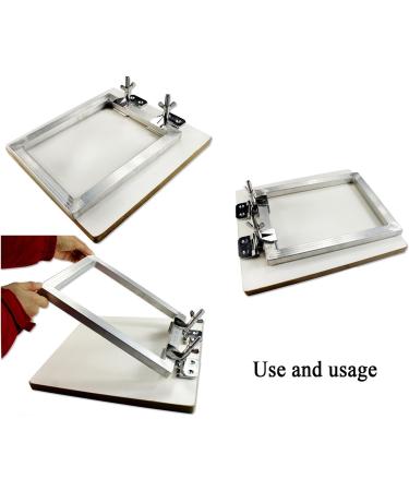 2 Pcs Silk Screen Printing Hinge Clamps - DIY Tool for Fixing Mesh on Frame Machine | 4 Screws Included - Buy Online on GoSupps.com