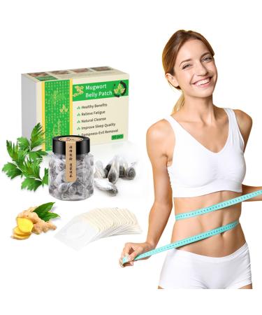 Self Adhesive Mugwort Belly Stickers for Men and Women with Natural Plant Extracts Easy to Apply Belly Stickers with Rapid Absorption Comfortable and Safe.