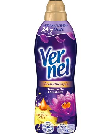 Buy Venel Aromatherapy Lotus Flower Fabric Softener 6x37 WL - 222 Washloads Long-Lasting Scent with Essential Oils Eco-Friendly 814ml (6-Pack) - International Shipping Available - Buy Online on GoSupps.com