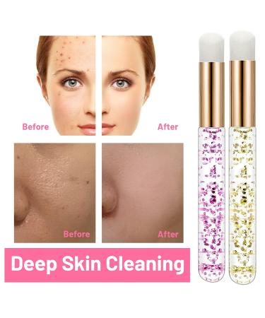 20pcs Eyelash Shampoo & Pore Deep Cleaning Brushes - Peel Off Blackhead Remover Tool for Makeup & Eyelash Care - Buy Online on GoSupps.com