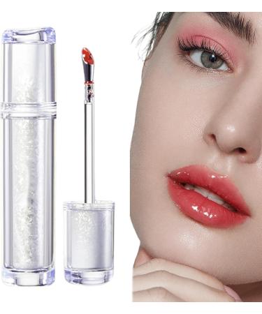 Mirror Water Lip Gloss Long Lasting Moisturizing Lip Gloss for Lips Lip Care Supplies for Meetings Shopping Home Travel Aokley - Buy Online on GoSupps.com