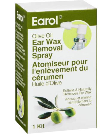 Ear Wax Remover Spray - Olive Oil 10ml | Naturally Softens & Removes Ear Wax | Earol Ear Care - Buy Online on GoSupps.com