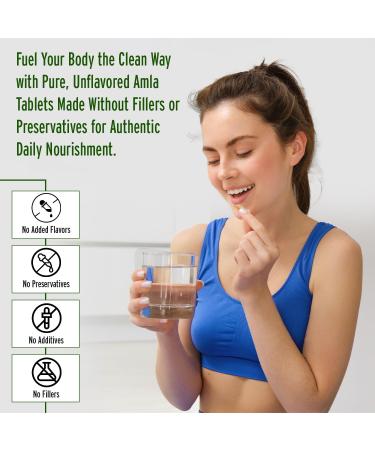 PureAyurbliss 100% Organic Amla Tablets Ayurvedic for Digestive Health Gut Balance and Immune Support Vegan Non-GMO Amla Capsules for Daily Vitality Skin Wellness & Natural Nutrition - 90 Count - Buy Online on GoSupps.com