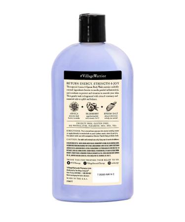 Village Naturals Therapy Chronic Pain & Fatigue Body Wash 20 fl oz - Soothing Relief for Aches and Fatigue - Buy Online on GoSupps.com