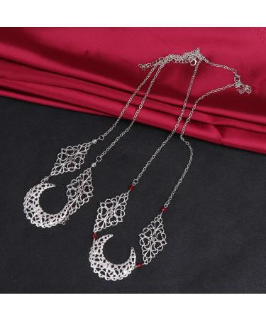 Beaupretty Hairband 2pcs - Creative Chain Elegant Headdress with Natural Crystal Stones - Stylish Forehead Hair Accessories - Buy Online on GoSupps.com