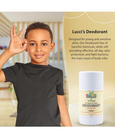 Kids Deodorant for Girls & Boys - Vegan Plant-Based & Non-GMO - Natural Aluminum-Free Solid Stick - 1.94 oz - Buy Online on GoSupps.com