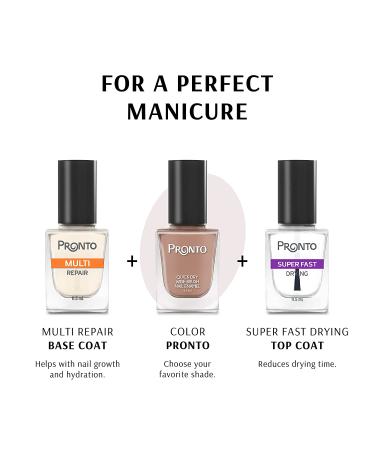 Pronto Multi Repair 7-in-1 Nail Treatment with Argan & Baobab Oil - Strengthens, Grows & Protects Nails - Buy Online on GoSupps.com