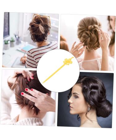 Beaupretty Hairpin japanese hair barrettes hair wooden stick flower hair clips for women japanese hair sticks chinese hair barrettes women hair clips hair chopsticks Acrylic China Miss French - Buy Online on GoSupps.com