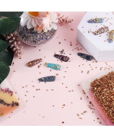 Ceya 5.3oz/150g Crushed Bronze Metallic Glass Chips for Nail Art & Crafts - Buy Online on GoSupps.com