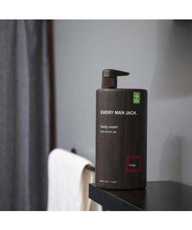 Every Man Jack Cedarwood Body Wash - 33.8 oz | Natural Mens Grooming - Buy Online on GoSupps.com