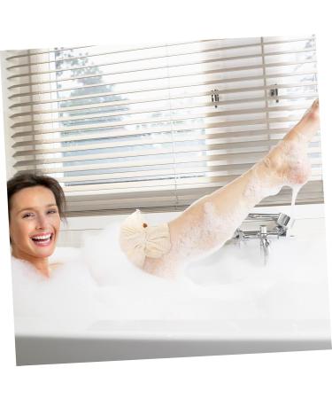 Beavorty 4 Pcs Exfoliating Bath Flower Towel & Shower Puff - Loofah Sponge & Bubble Ball for Smooth Skin | Ideal for Home & Spa - Buy Online on GoSupps.com