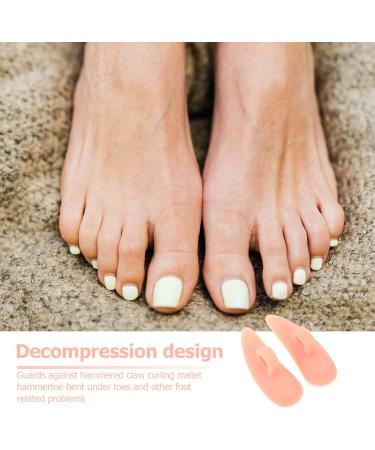 Gel Loop Correctors Set for Women - Toe Straightener Support Tool for Hammertoe Relief and Cushioning - 6pcs - Buy Online on GoSupps.com