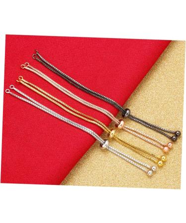 VILLCASE 8 Pcs Ladies Bracelets Beaded Bracelets Silicone Bracelet Goldendoodle Accessories Bead Chain Slider Chain Bracelet Bead Bracelets for Women Friendship Bracelet Ball Adjustable - Buy Online on GoSupps.com