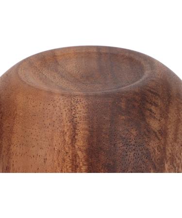 Wooden Shaving Soap Bowl - Portable Large Capacity Shaving Container for Men | Ideal for Barbers - Buy Internationally - Buy Online on GoSupps.com
